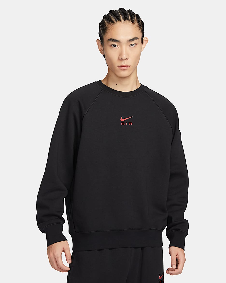 Nike air sweatshirt black on sale